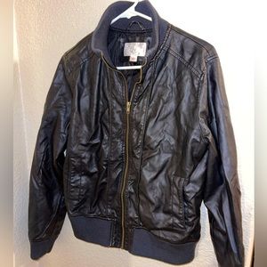 Womens L Leather Jacket